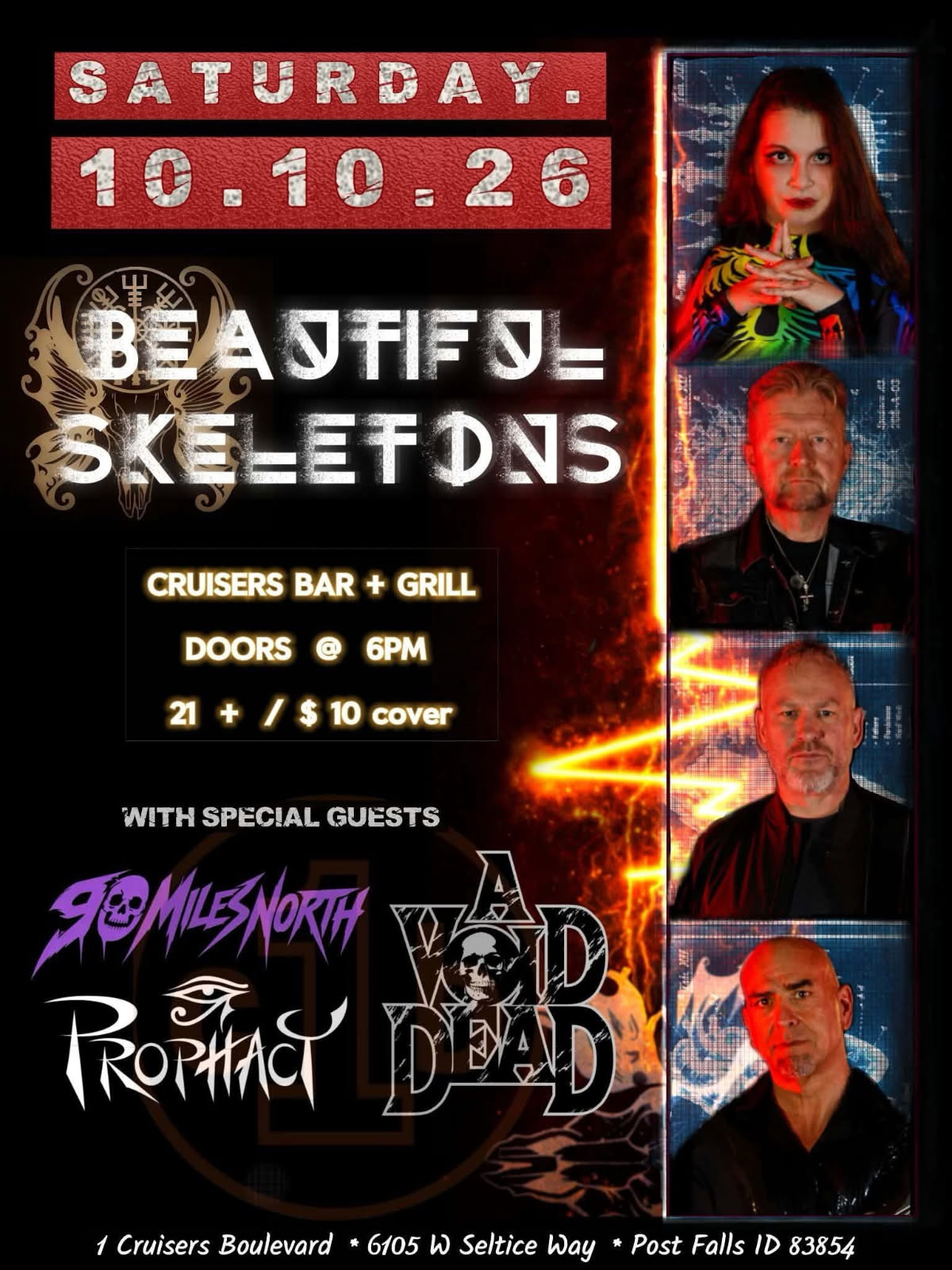 Saturday October 10 2026 at One Cruisers Blvd 
